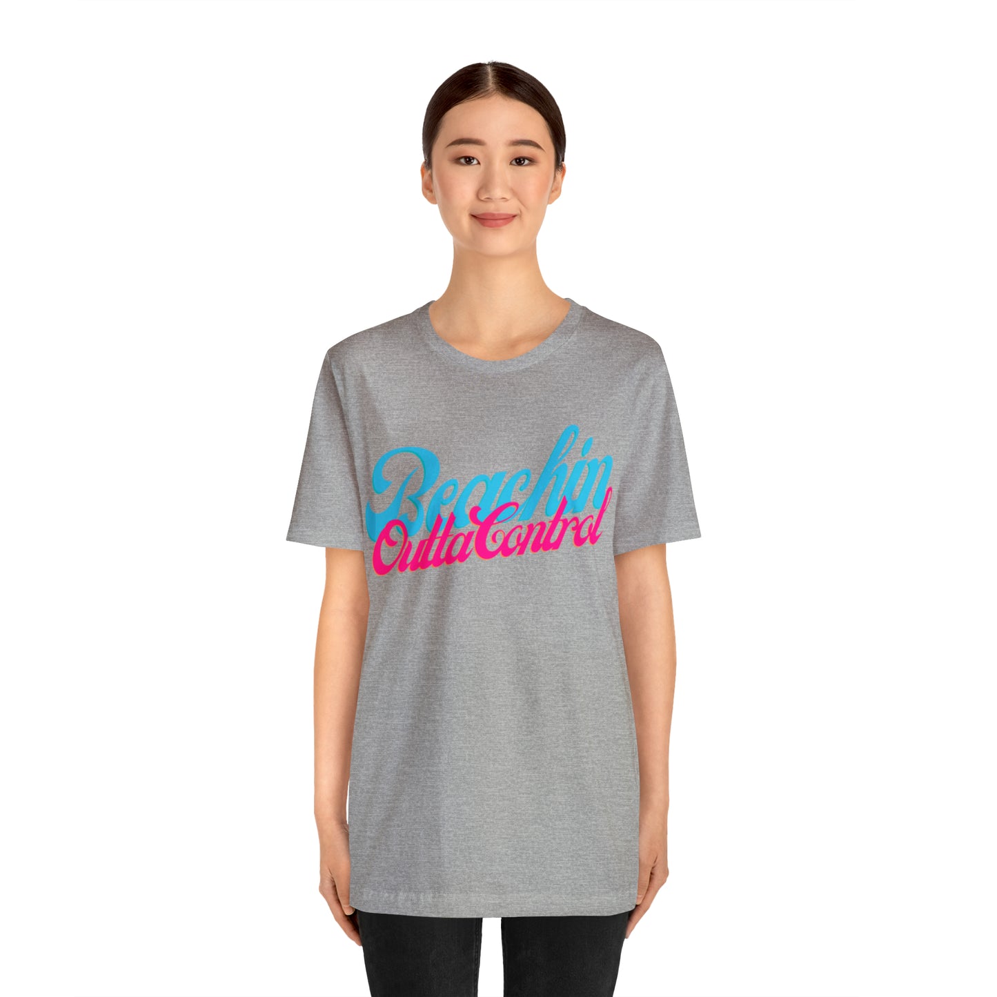 DCAL Beach Collection "Beachin Outta Control" Unisex Jersey Short Sleeve Tee