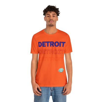 DCAL Downtown Diaries "Detroit" Unisex Jersey Short Sleeve Tee