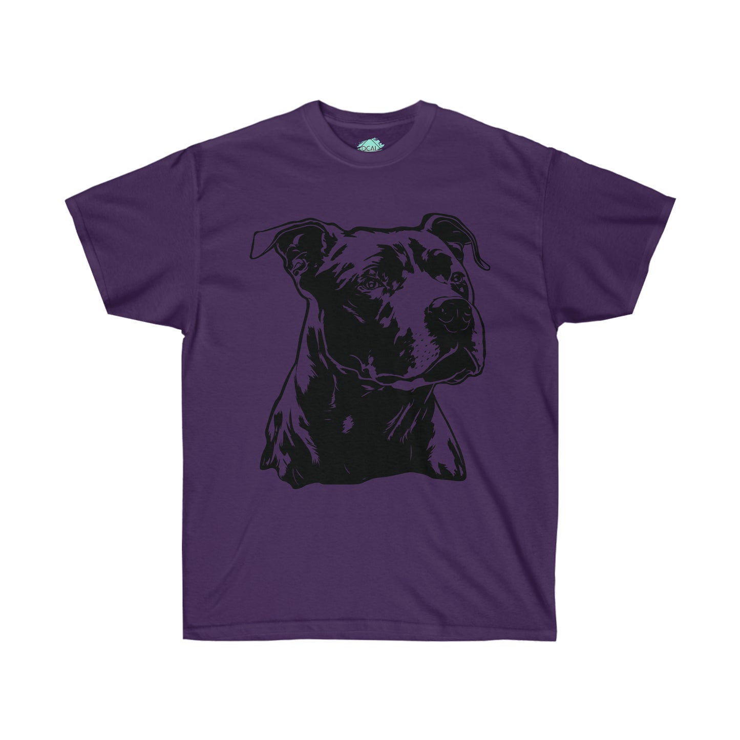 DCAL Pitbull Passion "Pitbull Silhouette " Unisex Ultra Cotton Tee