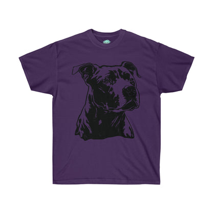 DCAL Pitbull Passion "Pitbull Silhouette " Unisex Ultra Cotton Tee