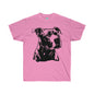 DCAL Pitbull Passion "Pitbull Silhouette " Unisex Ultra Cotton Tee