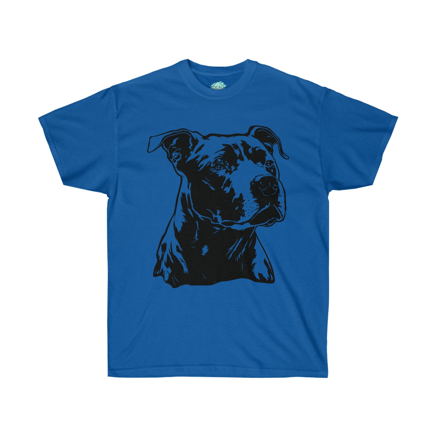 DCAL Pitbull Passion "Pitbull Silhouette " Unisex Ultra Cotton Tee