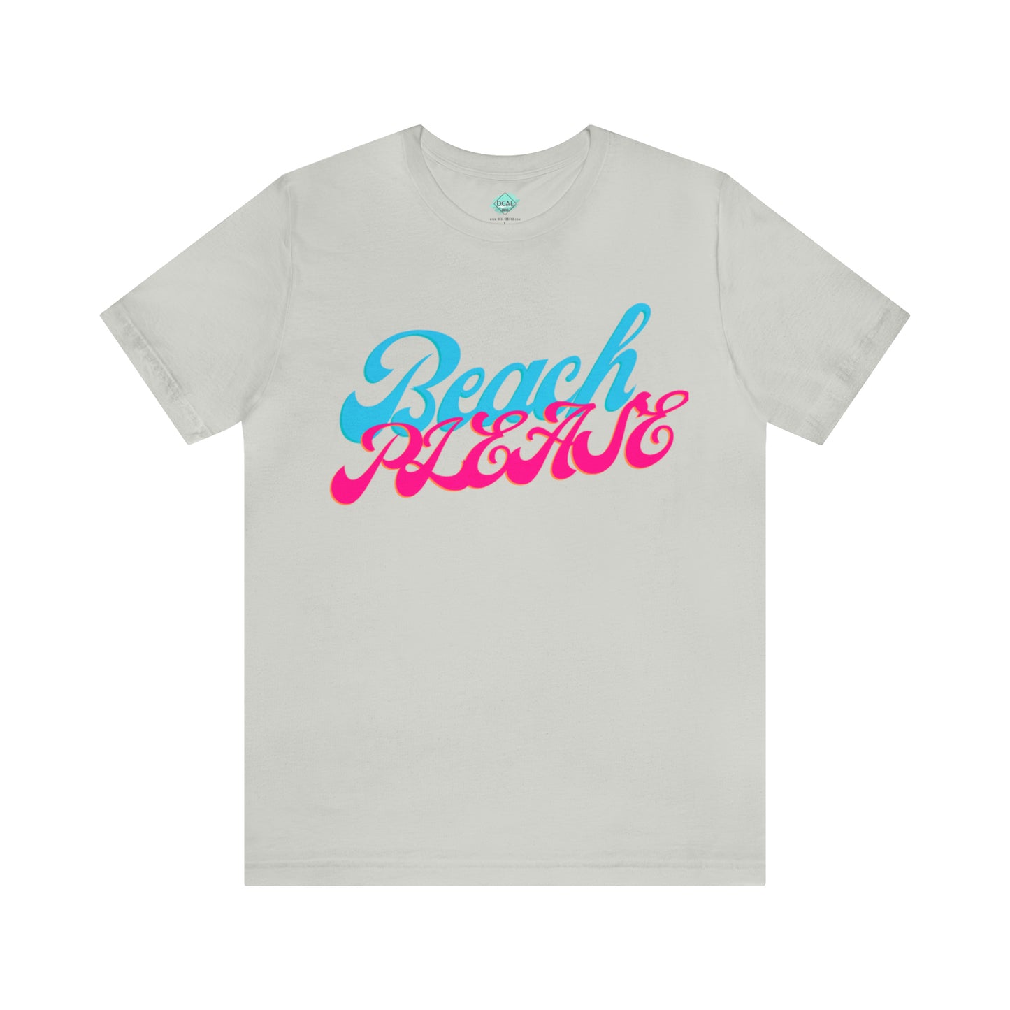 DCAL Beach Collection "Beach Please" Unisex Jersey Short Sleeve