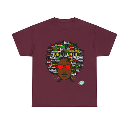 DCAL Juneteenth "Natural" Unisex Heavy Cotton Tee