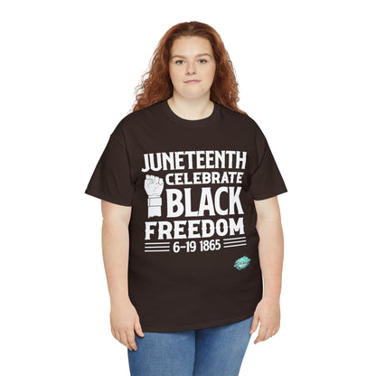 DCAL Juneteenth "Celebrate" Unisex Heavy Cotton Tee