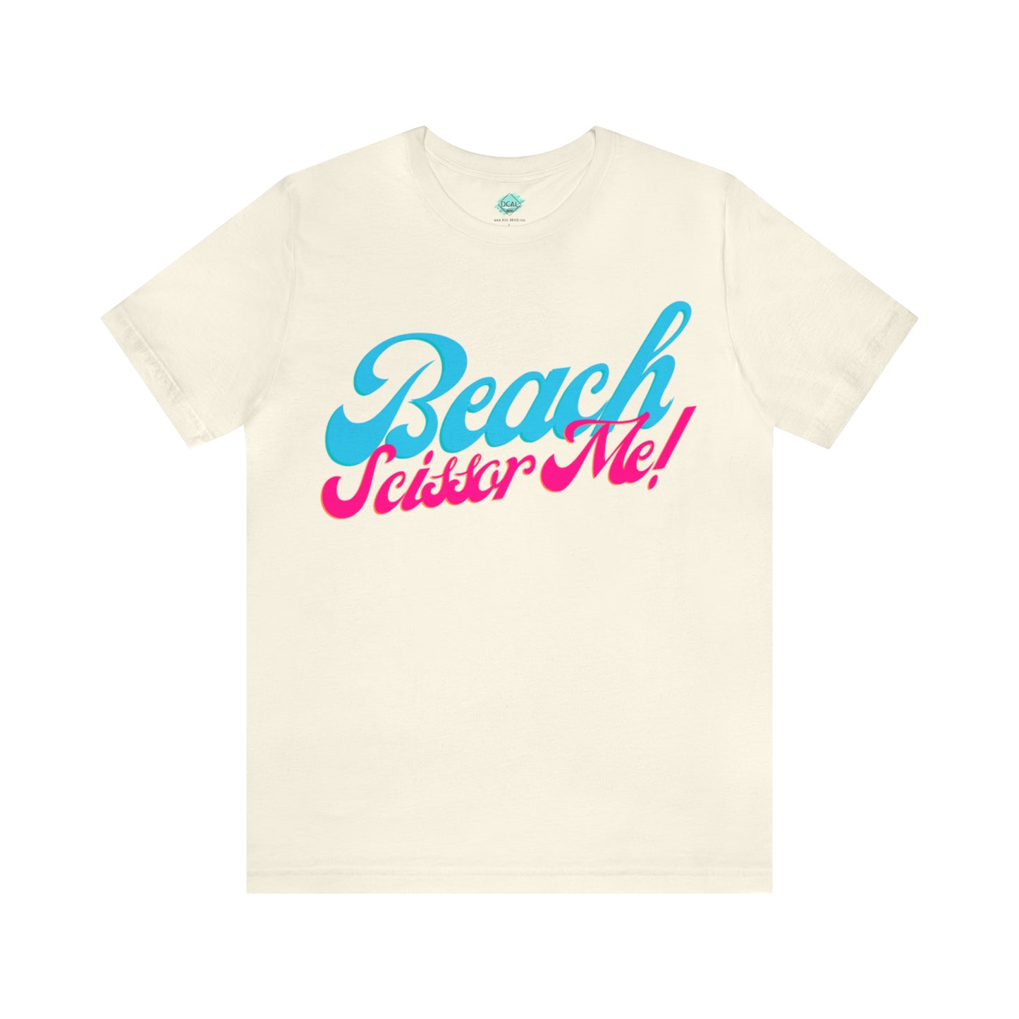 DCAL Beach Collection "Beach Scissor Me" Unisex Jersey Short Sleeve Tee