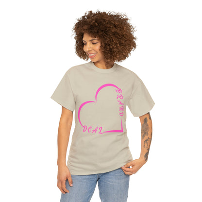 DCAL Graphic Tees "Heart" Unisex Heavy Cotton Tee