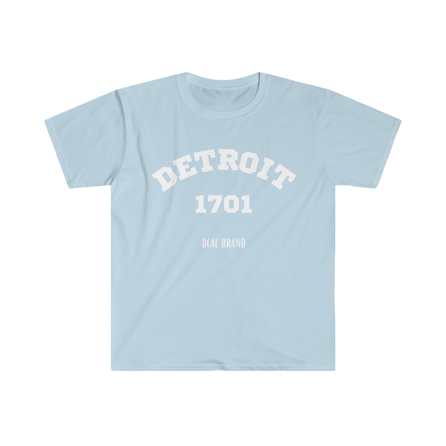 DCAL Graphic Tee "Detroit" Downtown Diaries Unisex Softstyle T-Shirt