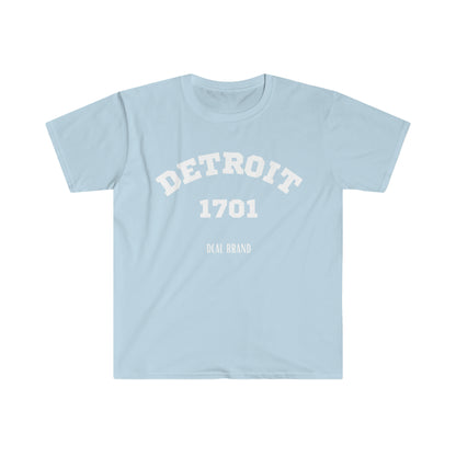 DCAL Graphic Tee "Detroit" Downtown Diaries Unisex Softstyle T-Shirt