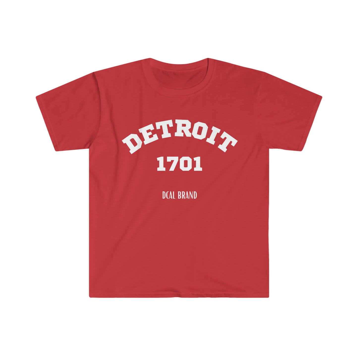 DCAL Graphic Tee "Detroit" Downtown Diaries Unisex Softstyle T-Shirt