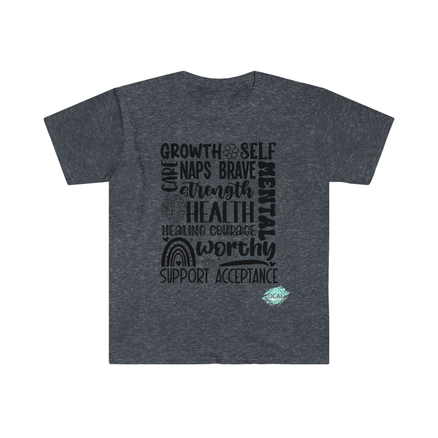 DCAL Strength In Stiches "Growth" Unisex Softstyle T-Shirt