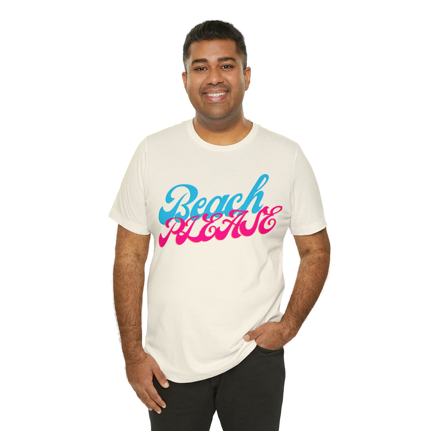 DCAL Beach Collection "Beach Please" Unisex Jersey Short Sleeve