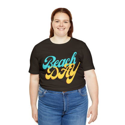 DCAL Beach Collection "Beach Day" Unisex Jersey Short Sleeve Tee