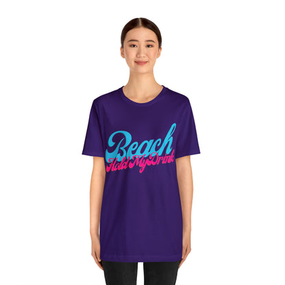 DCAL Beach Collection "Beach Hold My Drink" Unisex Jersey Short Sleeve Tee