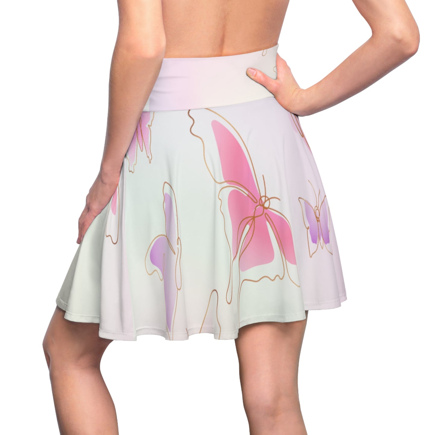 DCAL Formal "Butterfly" Women's Skater Skirt