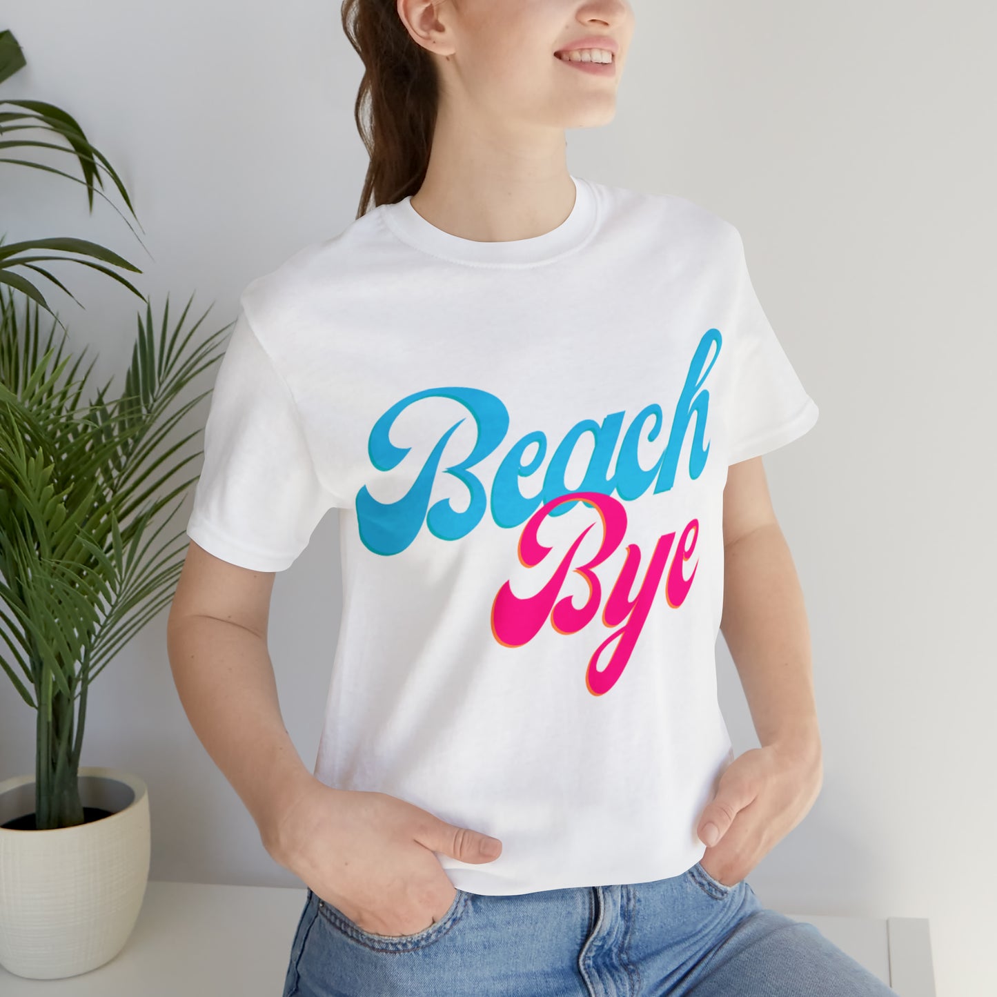 DCAL Beach Collection "Beach Bye" Unisex Jersey Short Sleeve Tee