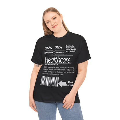 DCAL Healthcare humor Unisex Heavy Cotton Tee