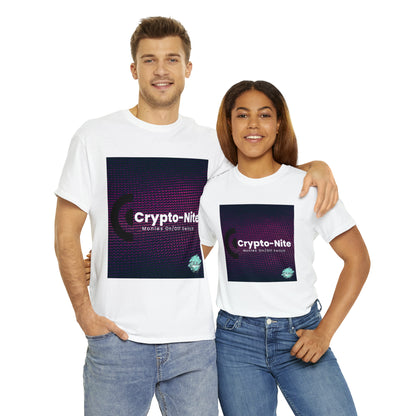 DCAL Graphic Tees "Crypto-Nite" Unisex Heavy Cotton Tee