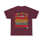 DCAL Juneteenth "Never Apologize" Unisex Heavy Cotton Tee