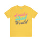 DCAL Beach Collection "I Wish a Beach Would" Unisex Jersey Short Sleeve Tee