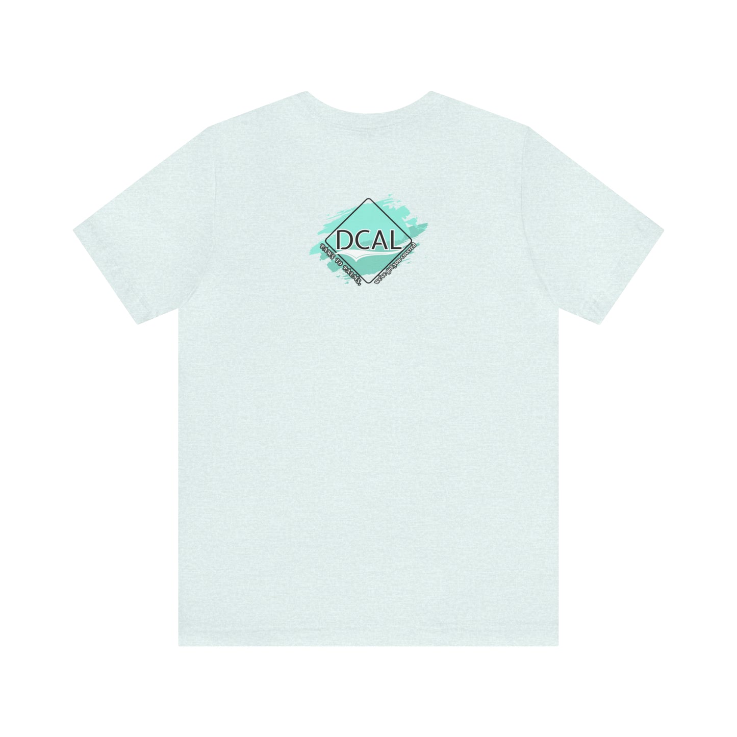 DCAL Minimalist "Paws to Palms" Unisex Jersey Short Sleeve Tee