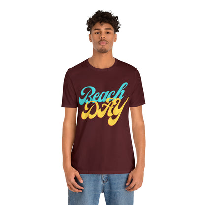 DCAL Beach Collection "Beach Day" Unisex Jersey Short Sleeve Tee