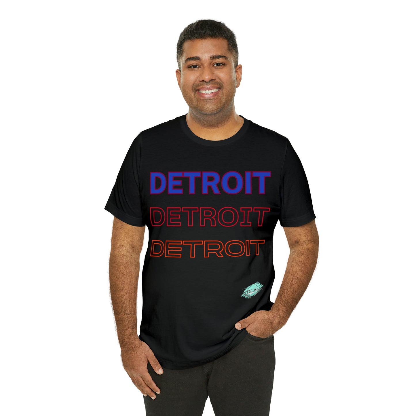 DCAL Downtown Diaries "Detroit" Unisex Jersey Short Sleeve Tee