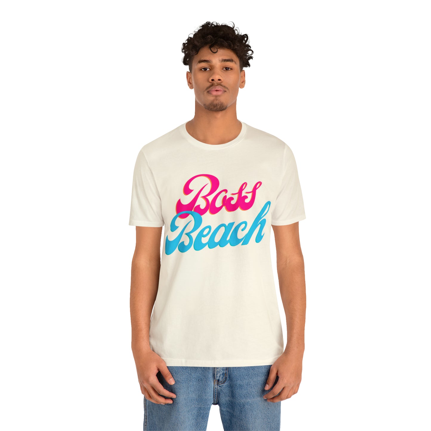 DCAL Beach Collection "Boss Beach" Unisex Jersey Short Sleeve Tee