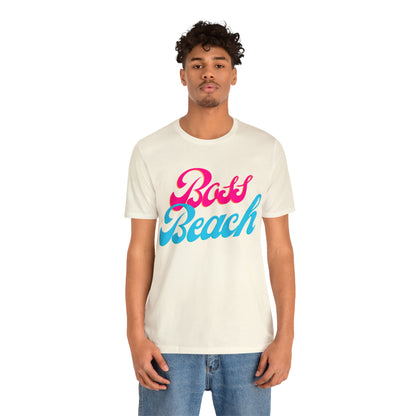 DCAL Beach Collection "Boss Beach" Unisex Jersey Short Sleeve Tee