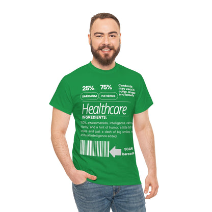 DCAL Healthcare humor Unisex Heavy Cotton Tee