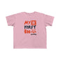 DCAL Kids Collection " First Boo" Baby Clothes Toddler's Fine Jersey Tee