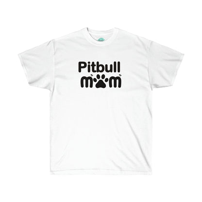 DCAL Pitbull Passion "Pitbull Mom" Unisex Ultra Cotton Tee