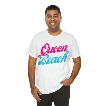 DCAL Beach Collection "Queen Beach" Unisex Jersey Short Sleeve Tee