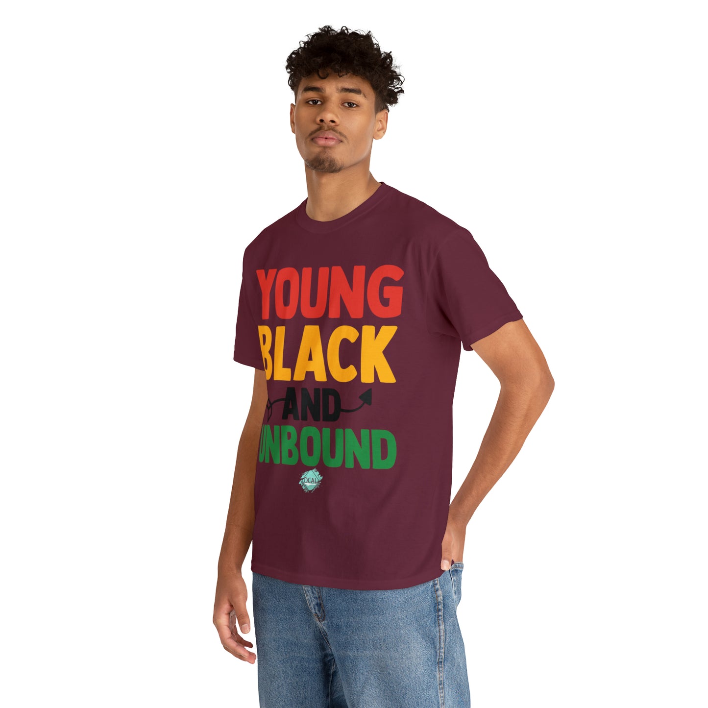 DCAL Juneteenth "Unbound' Unisex Heavy Cotton Tee