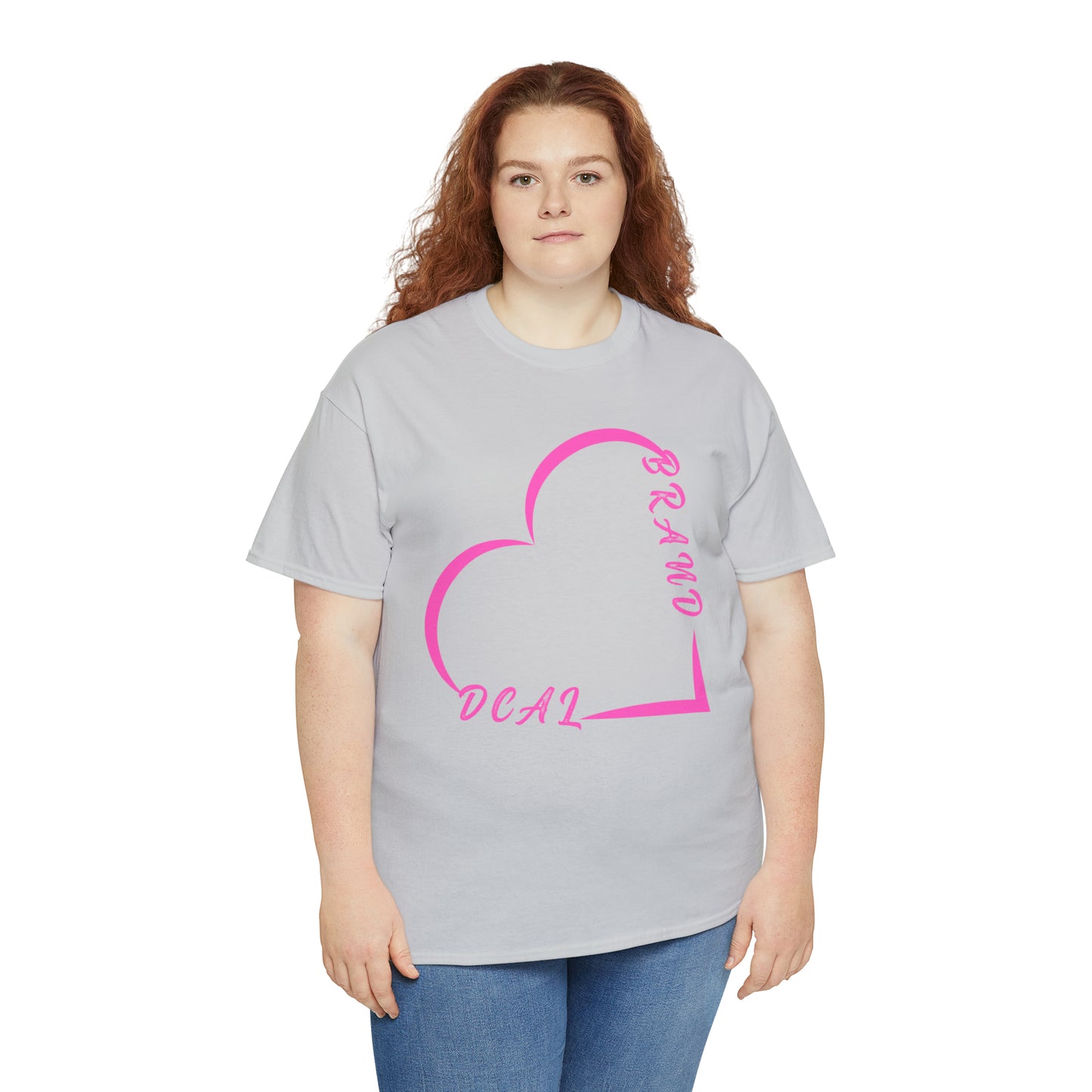 DCAL Graphic Tees "Heart" Unisex Heavy Cotton Tee