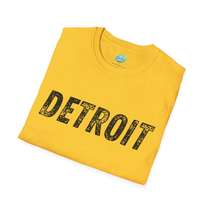 DCAL Downtown Diaries "Detroit" Unisex Softstyle T-Shirt