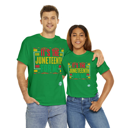 DCAL Juneteenth Its The Juneteenth" Unisex Heavy Cotton Tee