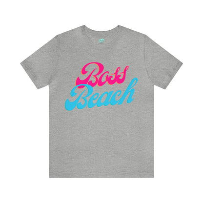 DCAL Beach Collection "Boss Beach" Unisex Jersey Short Sleeve Tee