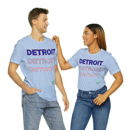 DCAL Downtown Diaries "Detroit" Unisex Jersey Short Sleeve Tee