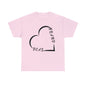 DCAL Graphic Tees "Heart" Unisex Heavy Cotton Tee