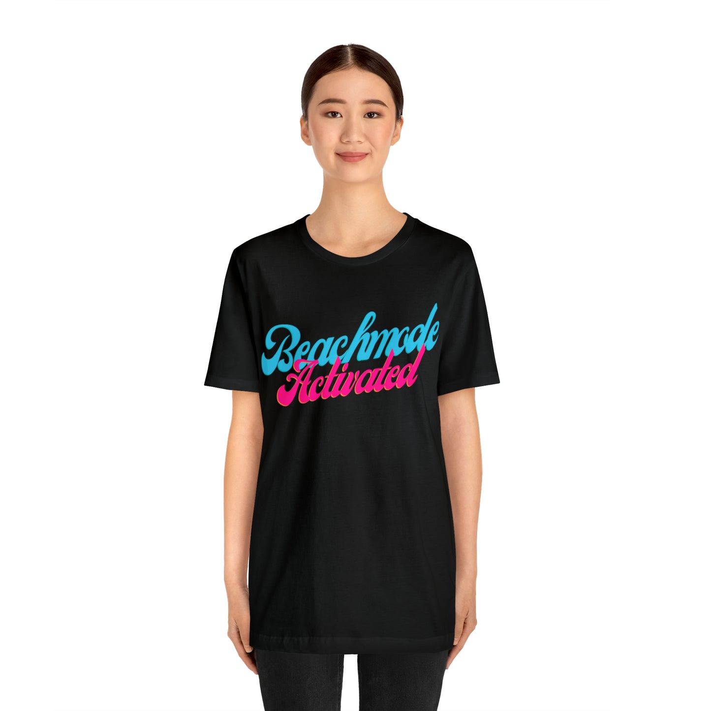 DCAL Beach Collection "Beachmode Activated" Unisex Jersey Short Sleeve Tee