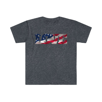 DCAL 4th of July "Love" Unisex Softstyle T-Shirt