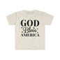 DCAL 4th of July "God" Unisex Softstyle T-Shirt