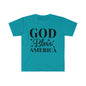 DCAL 4th of July "God" Unisex Softstyle T-Shirt