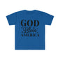 DCAL 4th of July "God" Unisex Softstyle T-Shirt