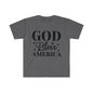 DCAL 4th of July "God" Unisex Softstyle T-Shirt