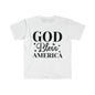 DCAL 4th of July "God" Unisex Softstyle T-Shirt