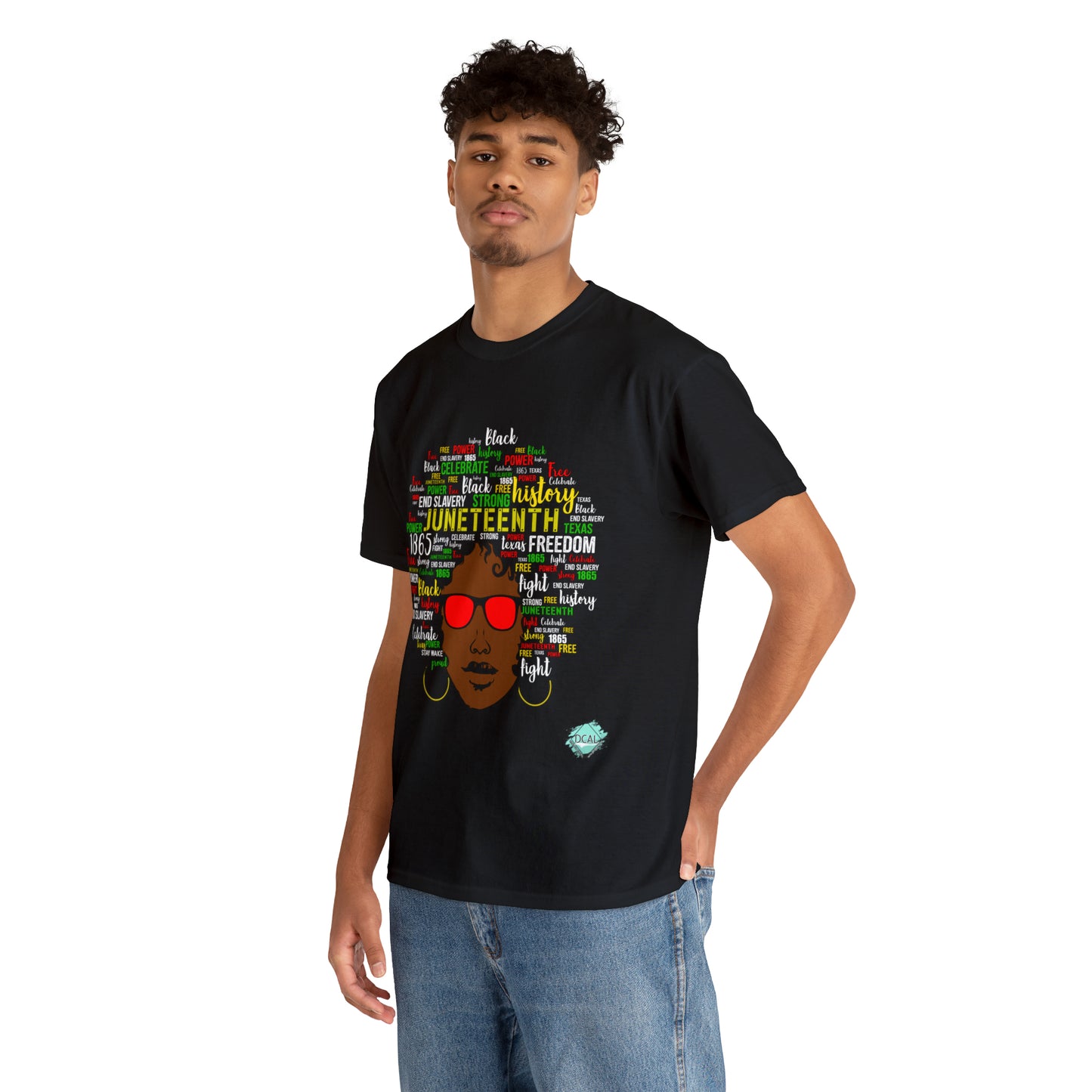 DCAL Juneteenth "Natural" Unisex Heavy Cotton Tee