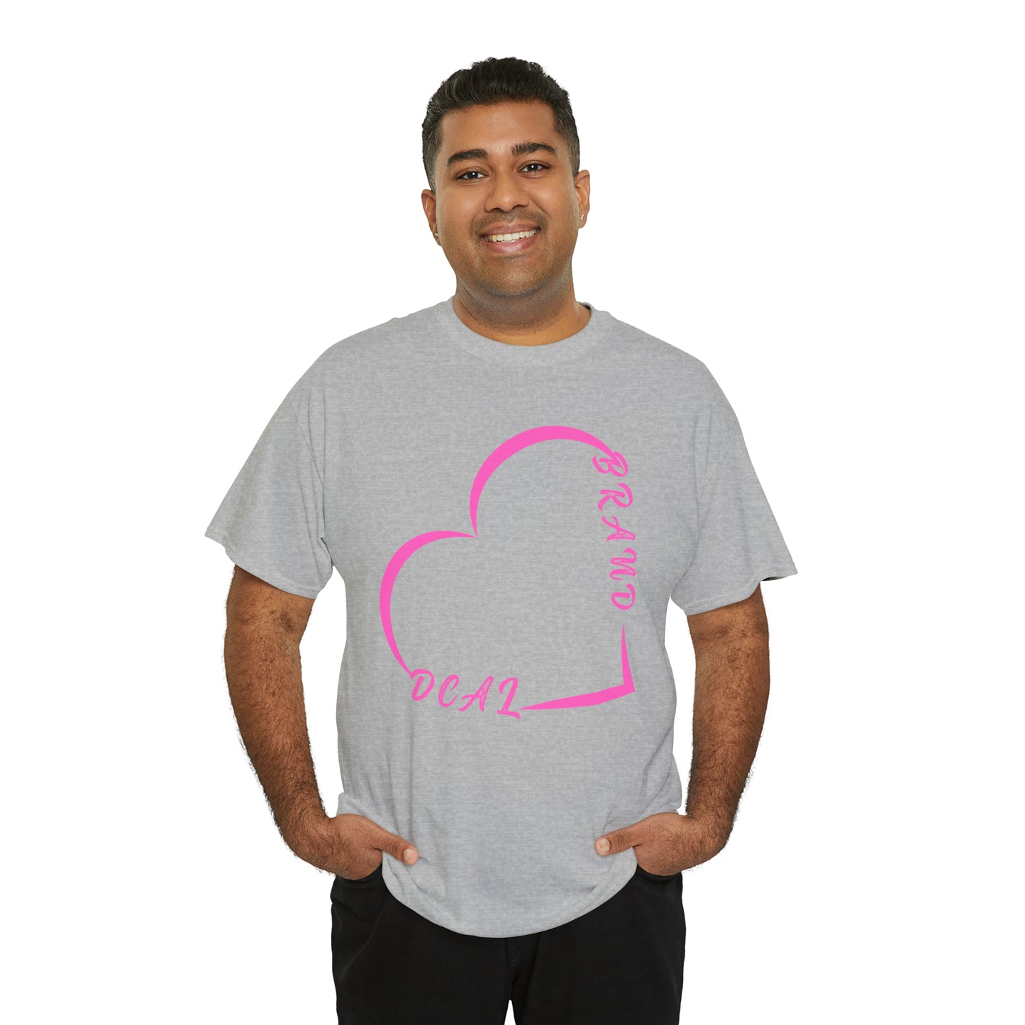 DCAL Graphic Tees "Heart" Unisex Heavy Cotton Tee