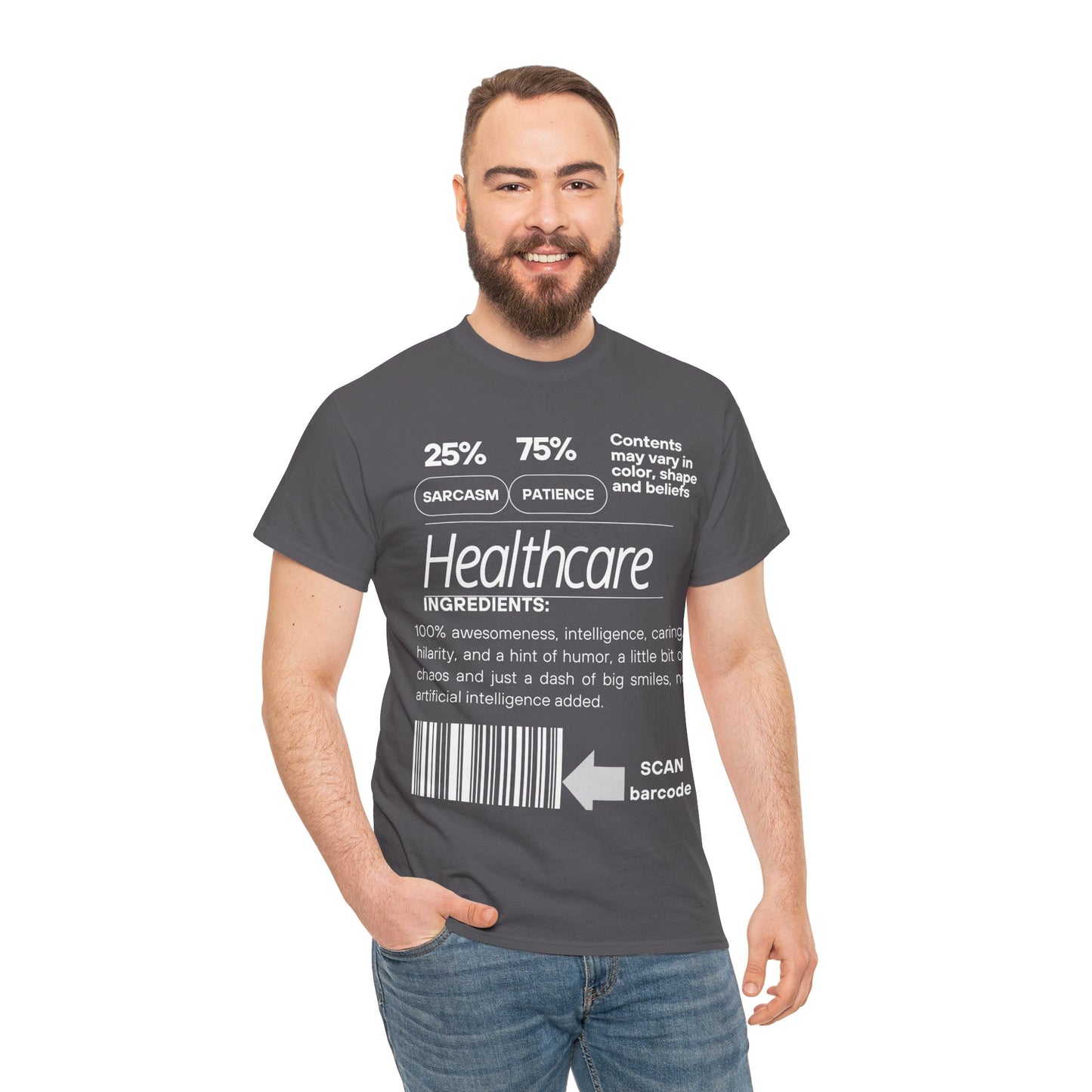 DCAL Healthcare humor Unisex Heavy Cotton Tee